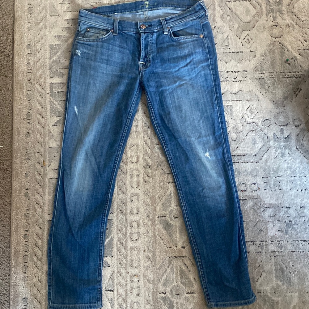 7 for all man kind jeans - skinny boyfriend